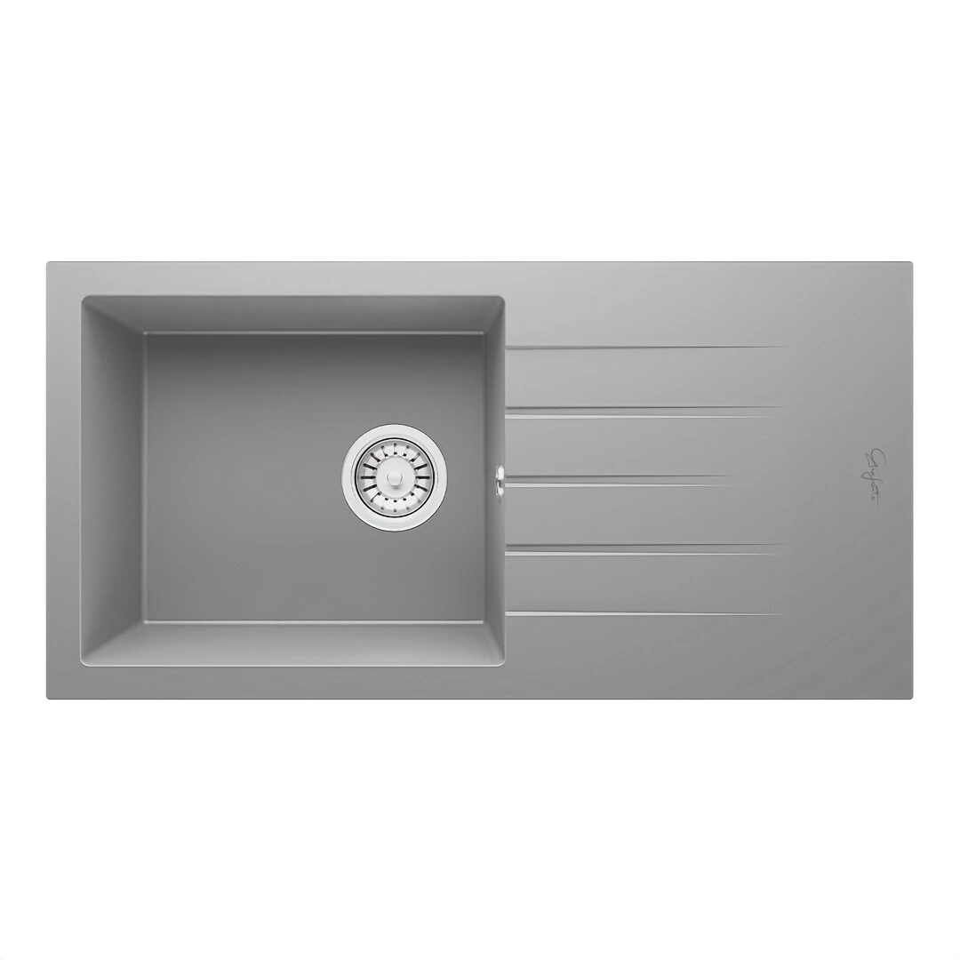 Elegante Granit Mutfak Eviye - Çizilmez, Leke Tutmaz, Uv Dayanıklı