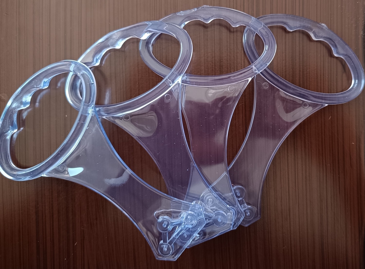 Baza Tutma Kolu Şeffaf Baza Kulp Baza Kaldırma Aparatı (Esnek Plastik) 4 Adet