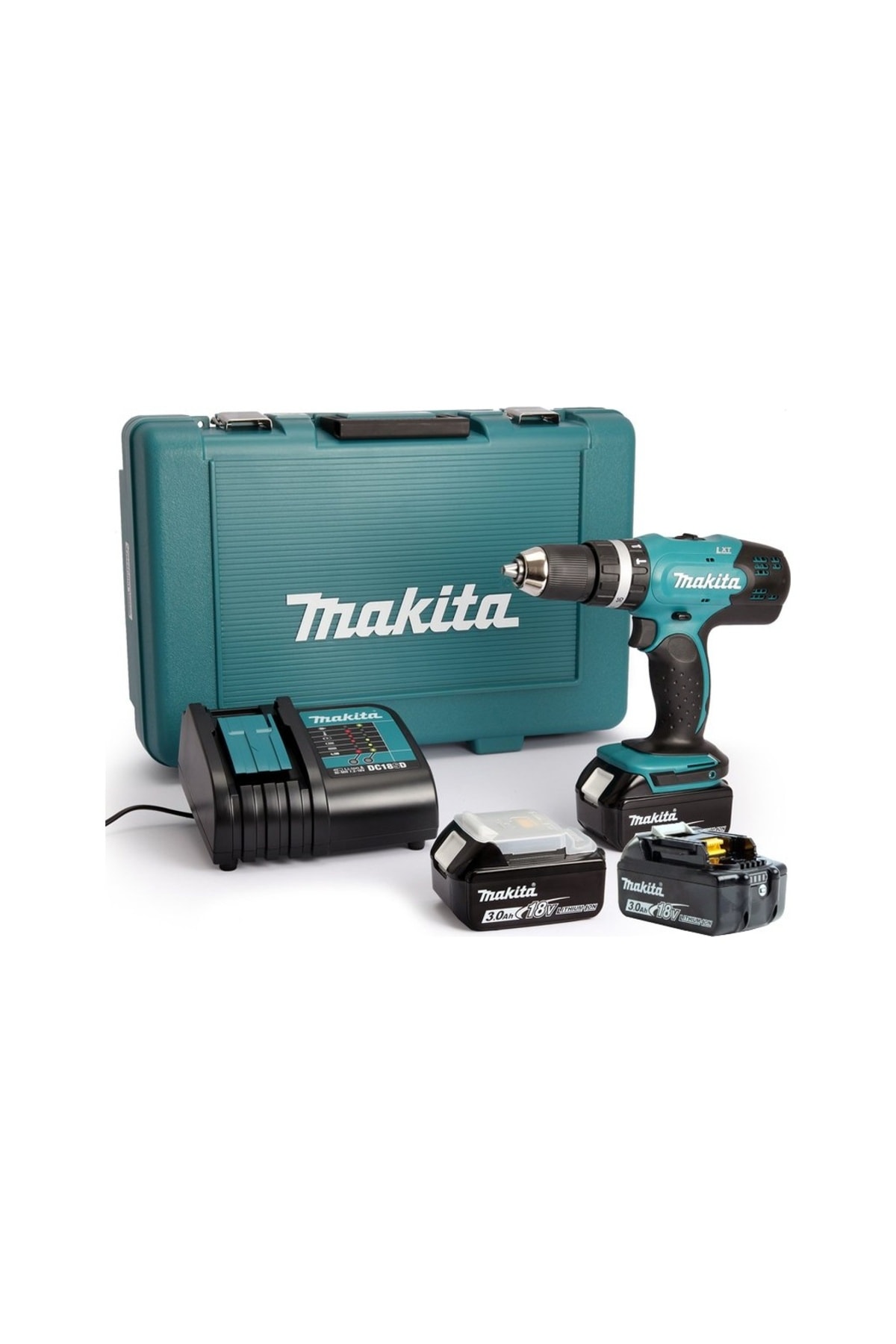 MAKİTA DHP453SFE3 18V 3.0 Ah Li-ion Üç Akülü Darbeli Matkap Vidalama