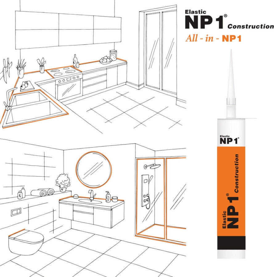 Constructıon Ms Polimer Mastik 290ML
