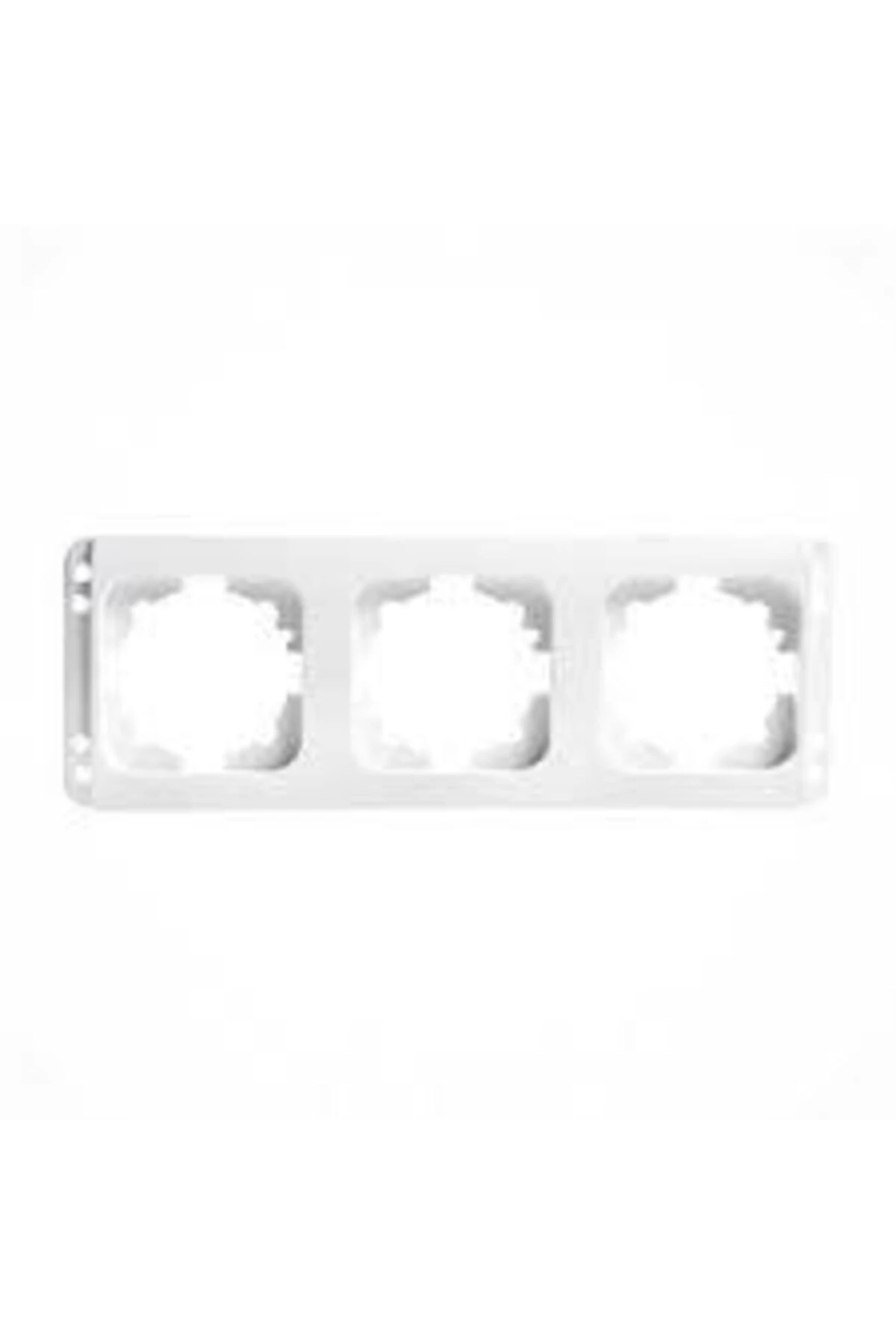Kardelen Üçlü Çerçeve Beyaz