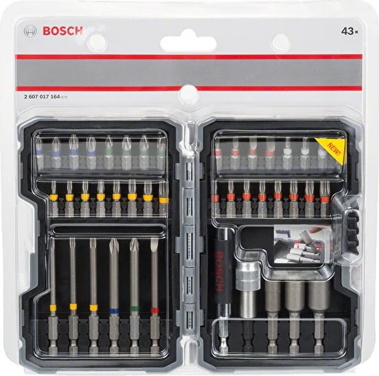 BOSCH Vidalama Ucu Seti 43 Parça
