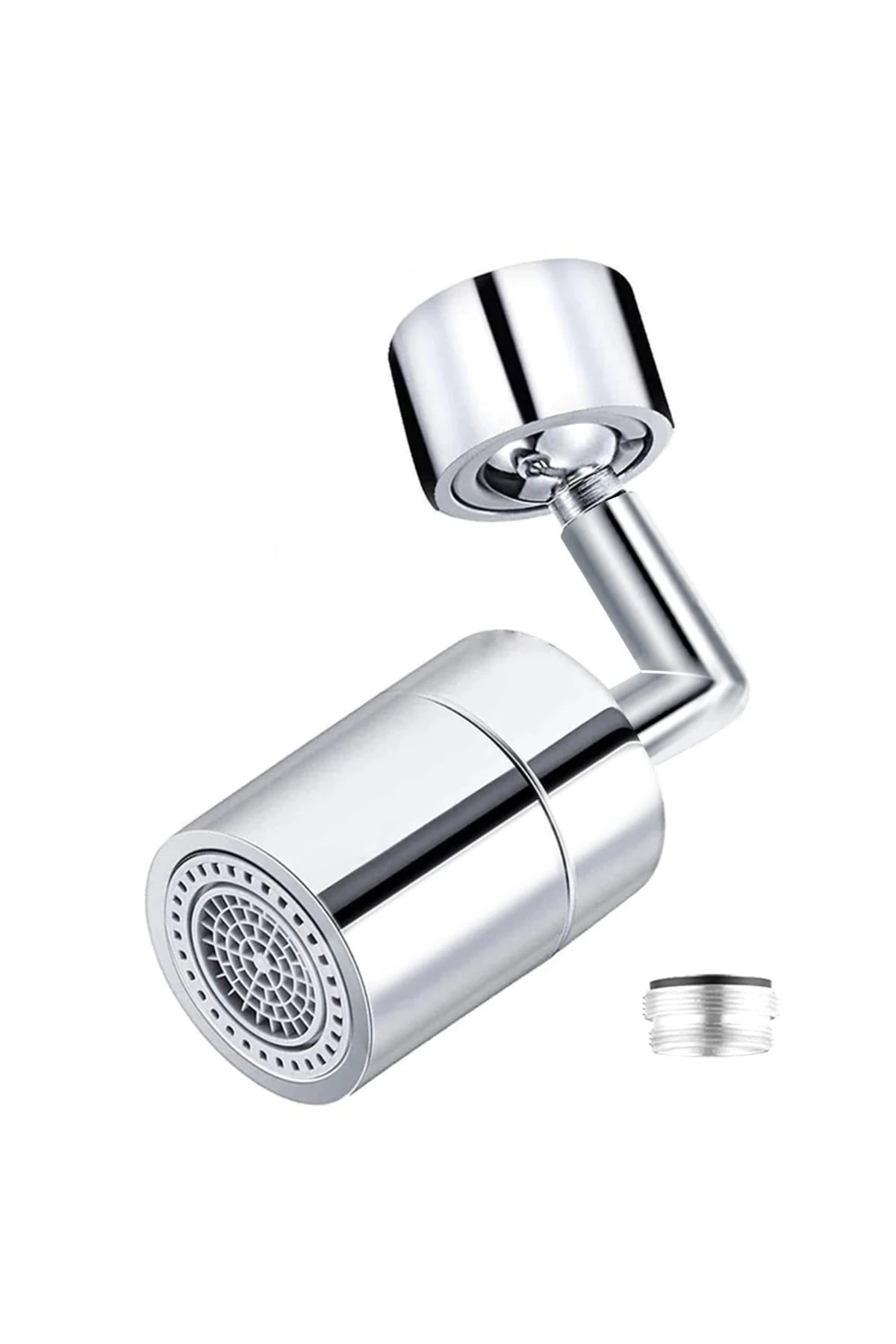 720 Derece Dönebilen 4 Filtreli Musluk Başlığı Evrensel 2 Fonksiyon Tasarruflu Mutfak Lavabo Başlığı