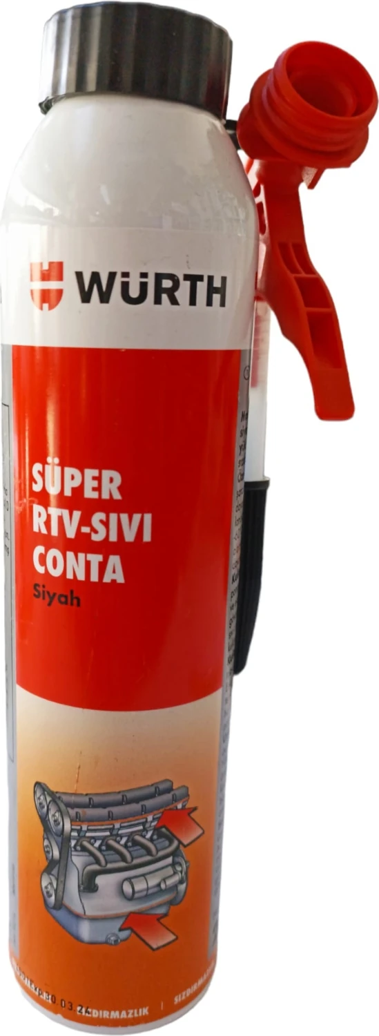 Süper Rtv-Sıvı Conta Gri 200 ml Süper Rtv-Sıvı Conta Siyah