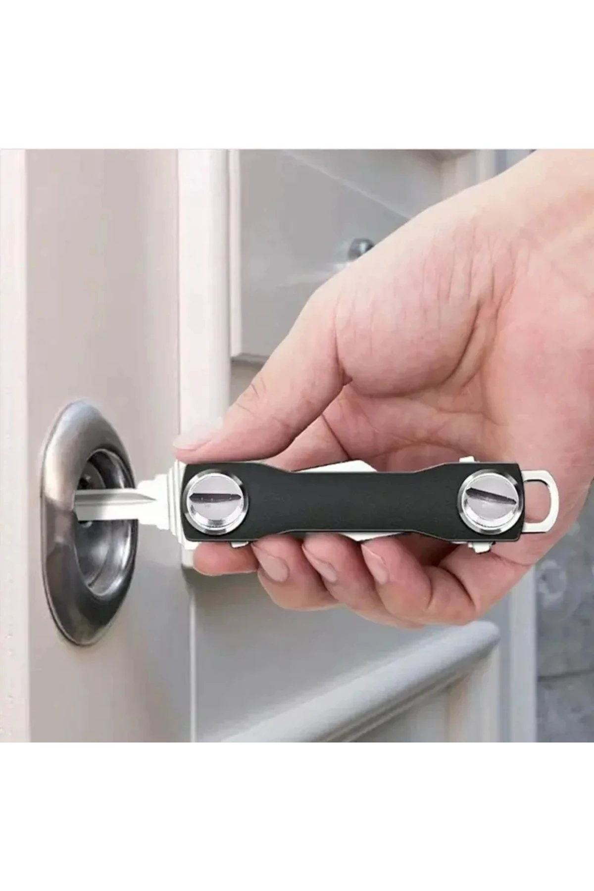 Anahtar Düzenleyici Akıllı Organizatör Anahtarlık Metal Anahtar Tutucu Clever Key