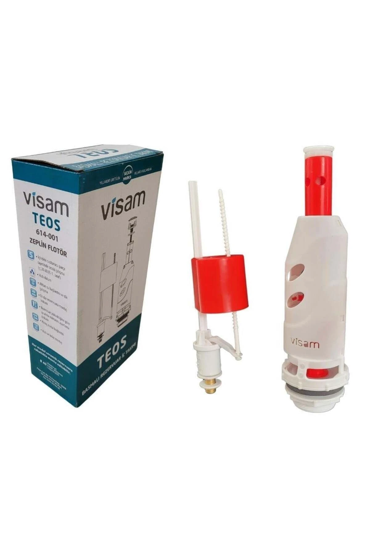 Teos Gold Basmalı Klozet Iç Takımı 1.kalite-sessiz Çalışır-depos