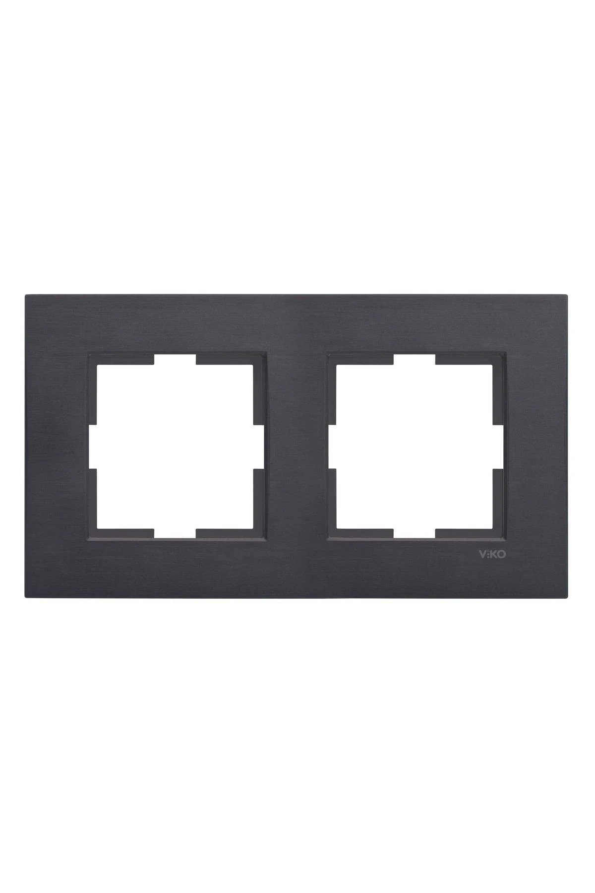 Siyah Metal Ikili Çerçeve - 92192312