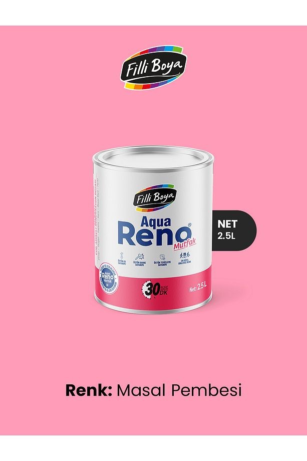 Aqua Reno Mutfak 2.5 Lt Masal Pembesi
