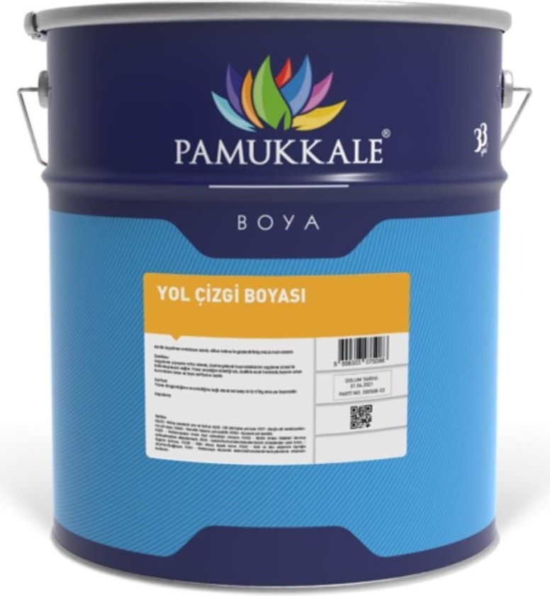 Yol Çizgi Boyası Solvent Bazlı 20 Kg Sarı