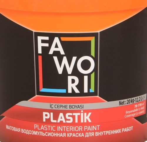 Plastik İç Cephe Duvar Boyası 20Kg Beyaz