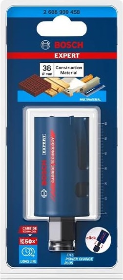BOSCH 38 mm Yapı Malzemeleri Için Panç 2608900458