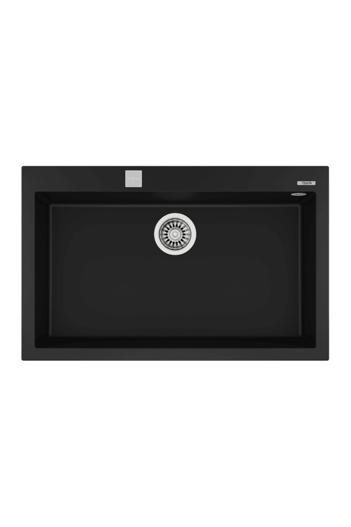 Forsquare 72.40 Tezgah Üstü Siyah Granit Evye