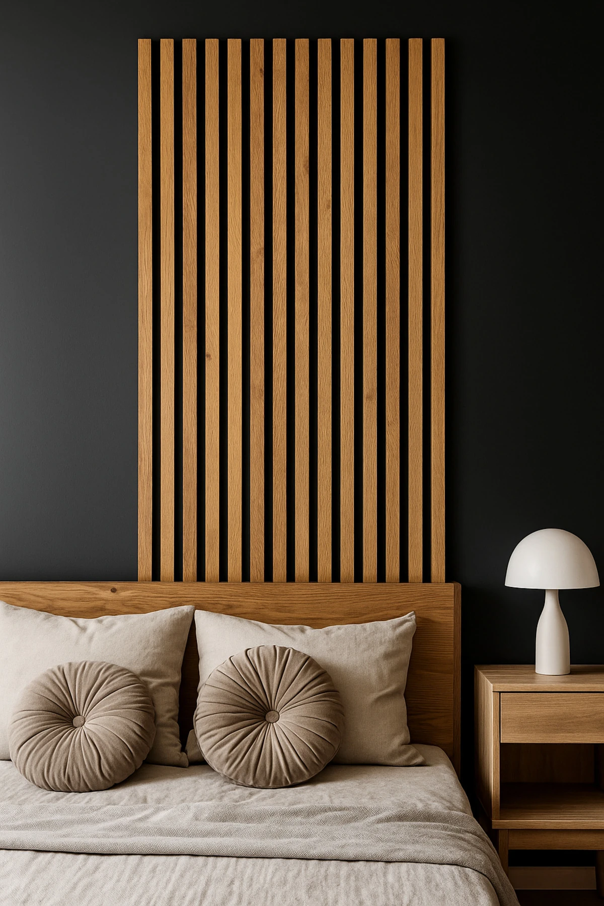 Savana Meşe Kendinden Yapışkanlı Duvar Çıta – 12 Adet 120 cm Uzunluk 18 mm Kalınlık Dekoratif Panel