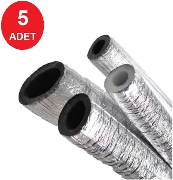 Izocam Folyolu Boru Kılıfı 28 mm (3/4) 5 Adet 10 Metre