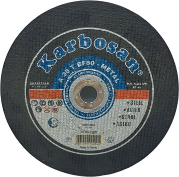 KARBOSAN Metal Kesici Disk 230MMX3.0X22