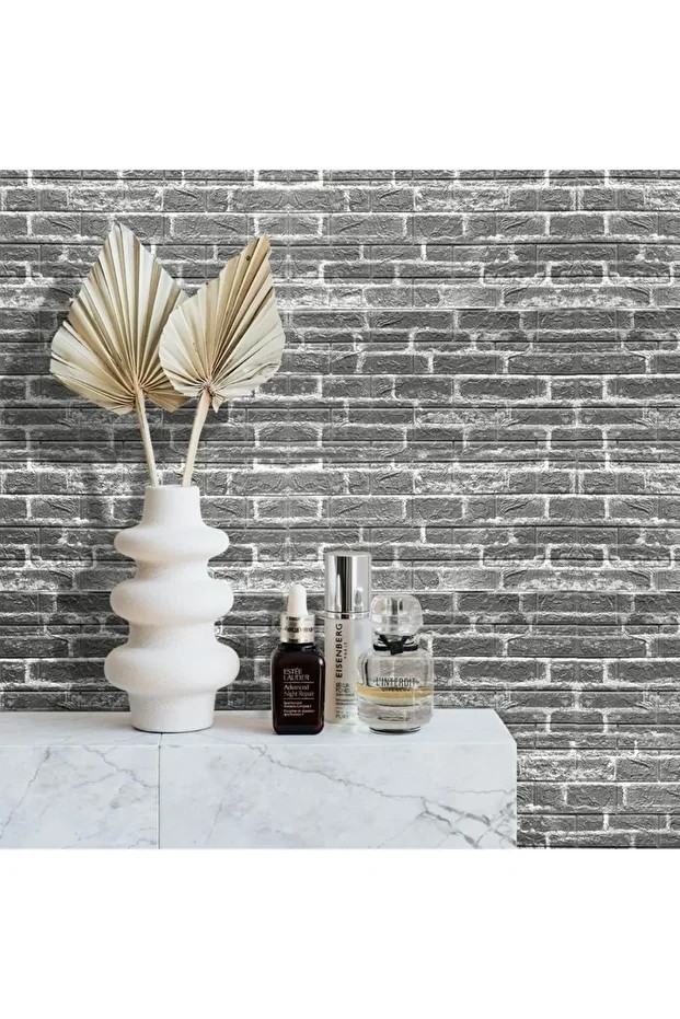 70x38cm(10 Adet) Kendinden Yapışkanlı Karavan Prefabrik Duvar Kaplama Kağıdı Paneli Nw24