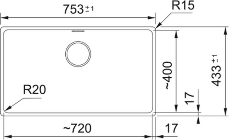 Maris Mrg 210/110-72 Oyster Tezgahaltı Granit Evye