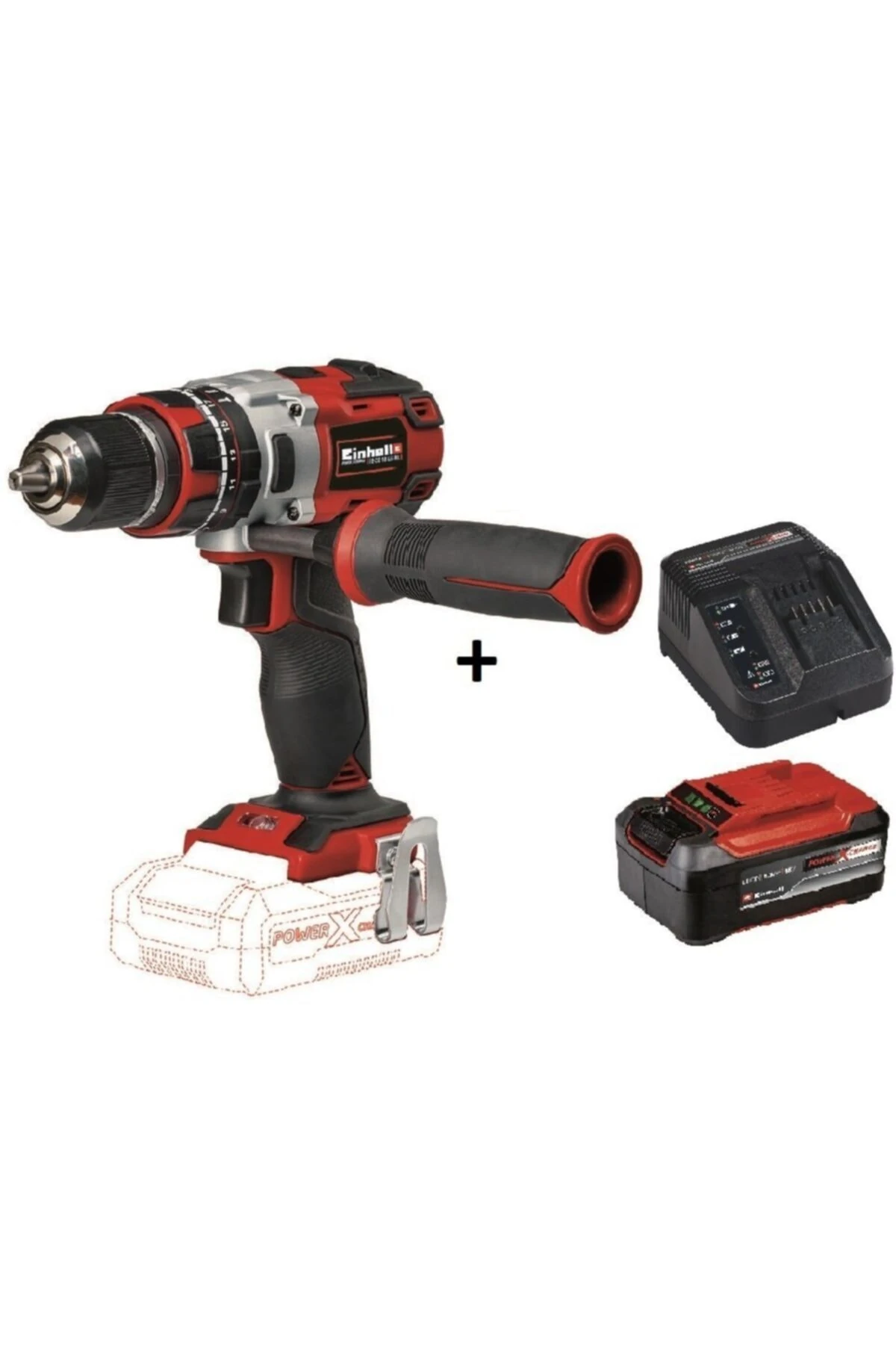 Te-cd 18 Li-i Bl Akülü Darbeli Matkap Vidalama + 5.2 Ah Plus Starter Kit