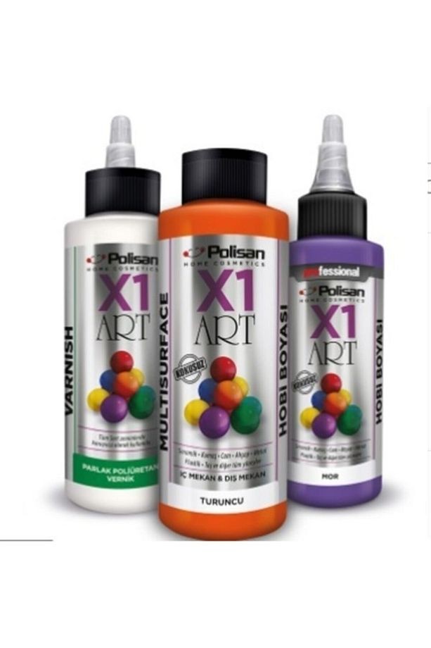 X1 ART Multisurface Mürdüm Hobi Boyası 120 ml