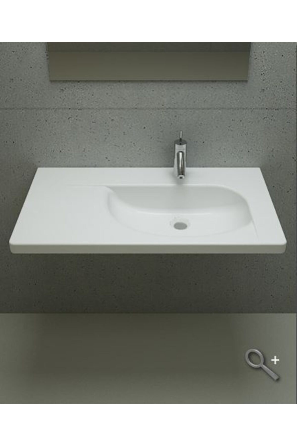 Taormina Arch Etajerli Lavabo 86 Cm Beyaz 1020-001-0126