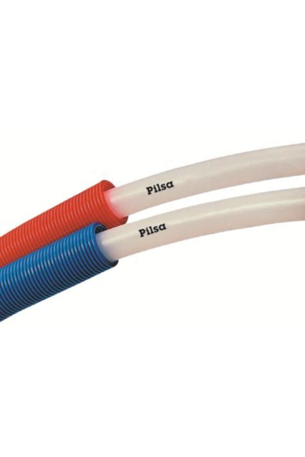 Wavın Oksijen Bariyerli Kılıflı Boru Pex 16x2 100 Metre Kırmızı - Mavi