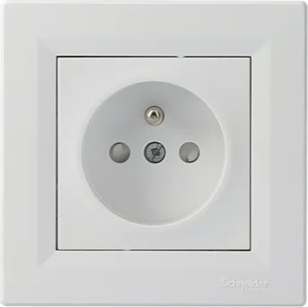 Asfora – Çocuk Korumalı Ups Priz, 16A, Çerçeveli – Beyaz EPH2800221