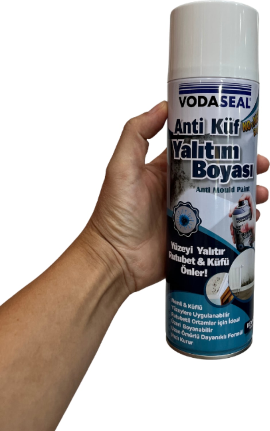Anti Küf Yalıtım Boyası 3'lü Paket – Rutubet ve Küfe Karşı Mucizevi Sprey 400 ml