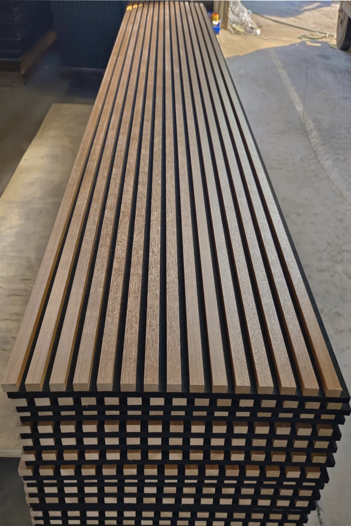 Mdf Ahşap Akustik Duvar Paneli 100x280 Cm ( Barok )
