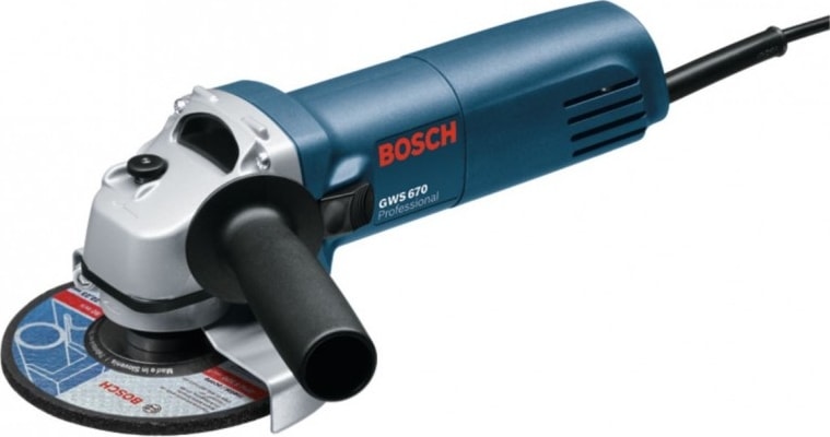 BOSCH Gws 670 Avuç Taşlama 670 Watt (125Mm Disk)
