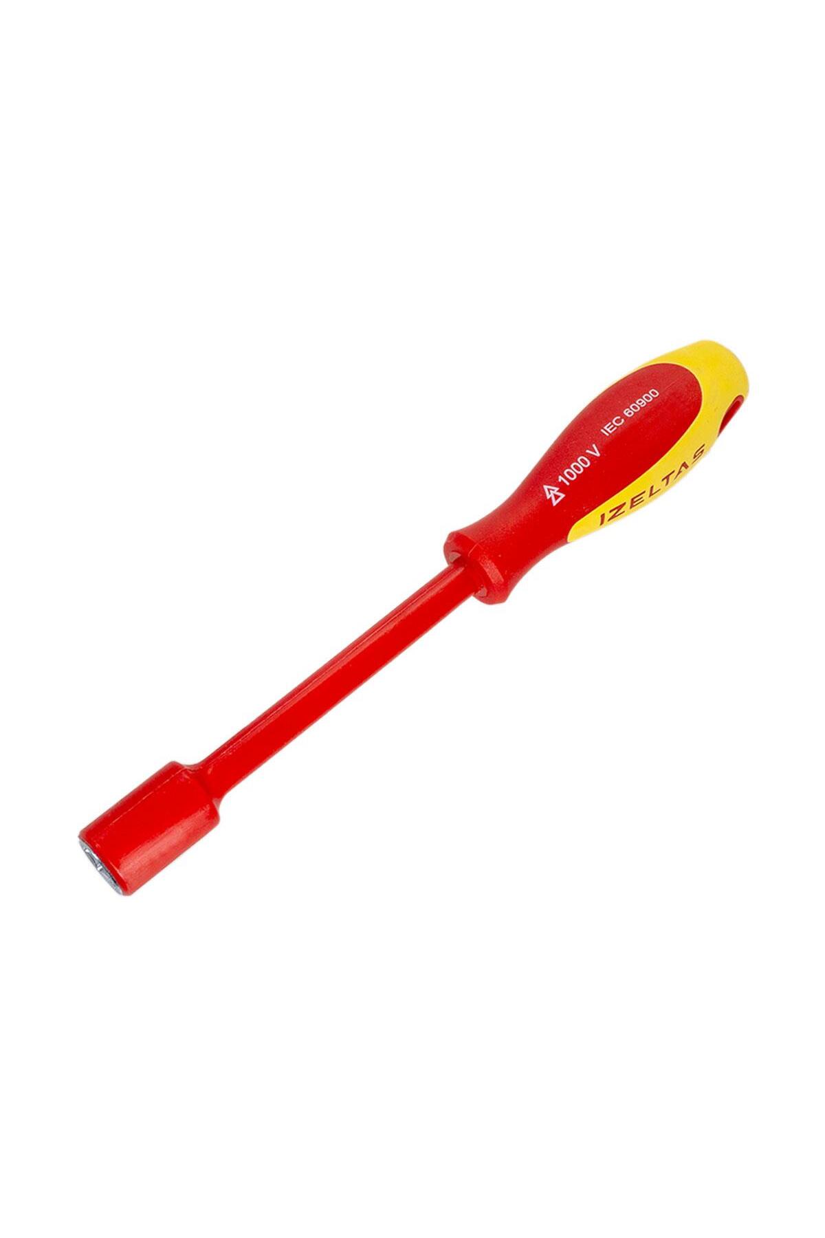 İZELTAŞ 4773190120 1000v Süngüsü Izoleli Lokma Uçlu Tornavida 12 Mm