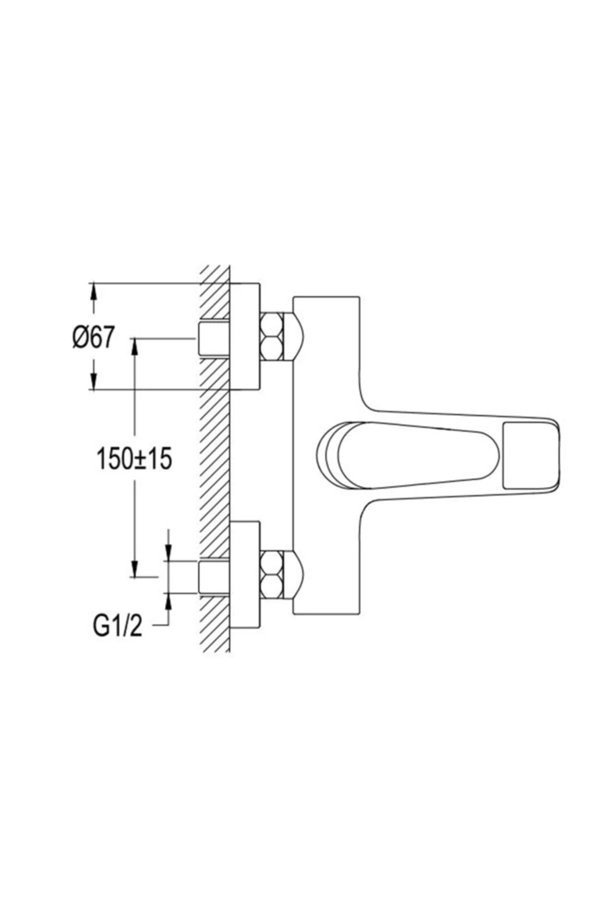 Waterfall Banyo Bataryası- Şelale Akışlı