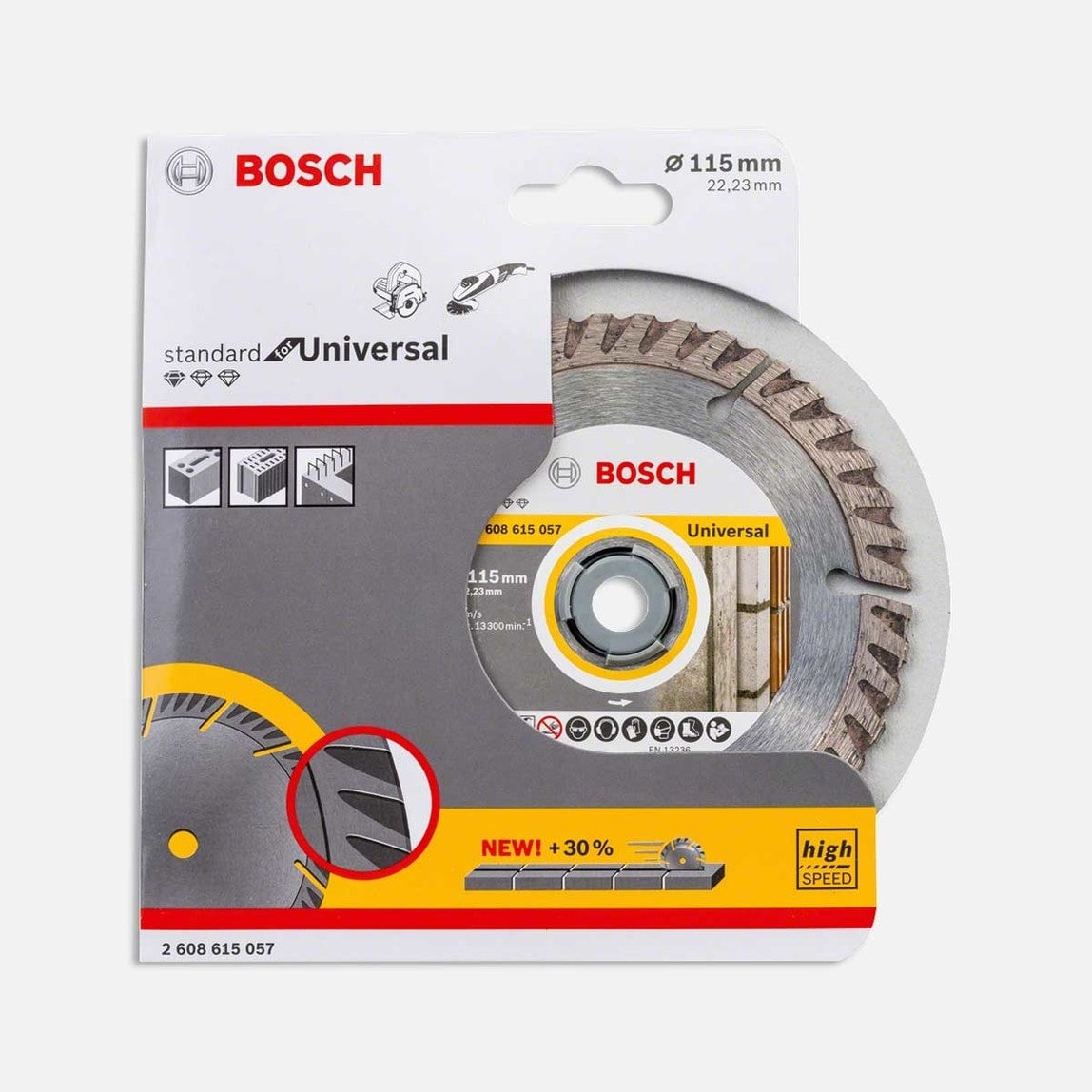 BOSCH Elmas Disk 115 mm Standart For Unıversal