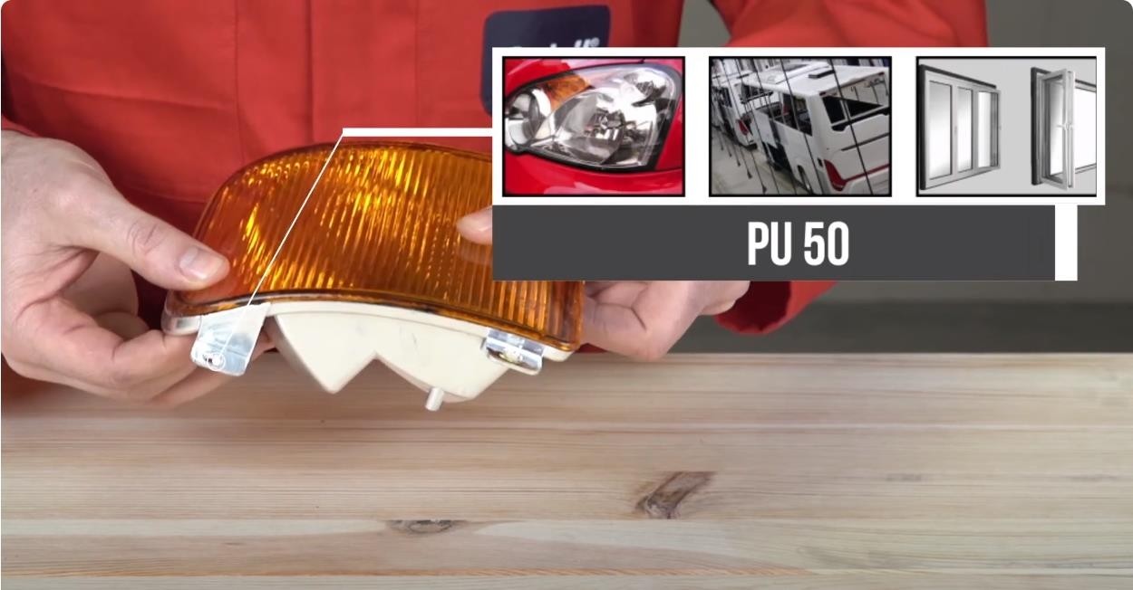 Poliüretan Sosis Mastik Yapıştırıcı PU50 Gri 600 Ml. - 1 Adet