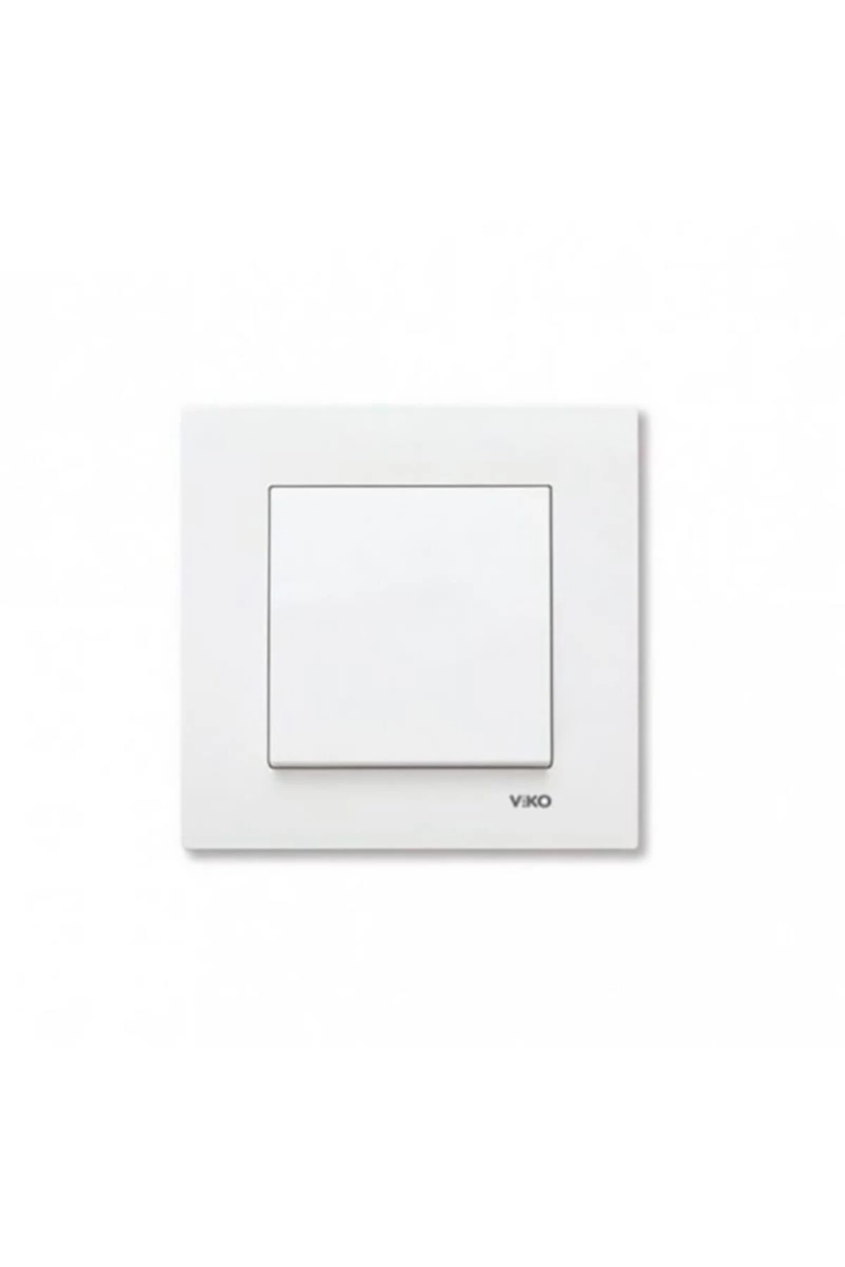 90967001 Beyaz Anahtar Mekanizma +çerçeveli +d/k