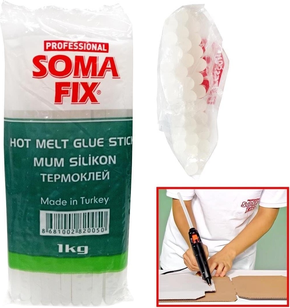 Mum Silikon Kalın 1kg Poşetli 1kg