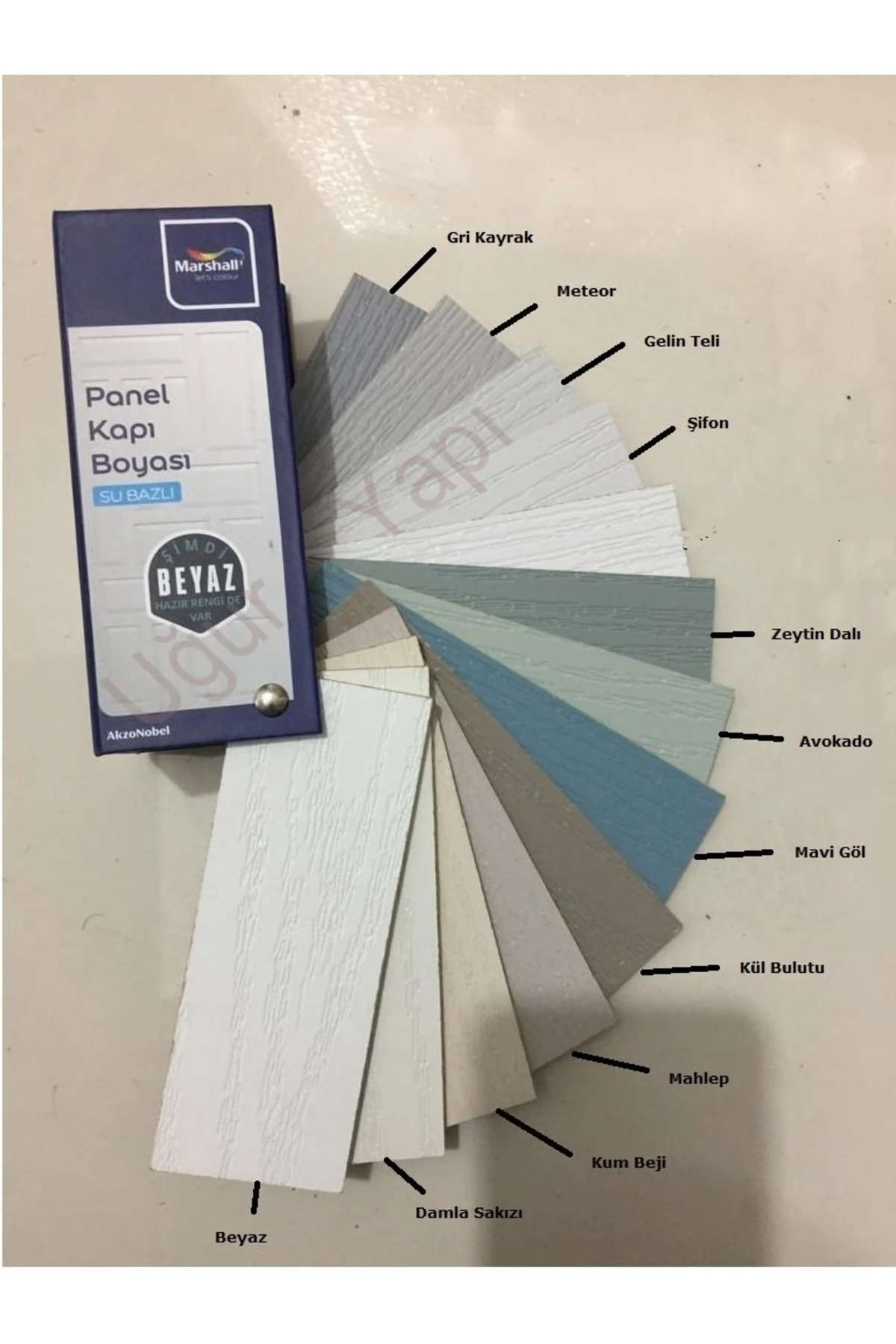 Amerikan Panel Kapı Boyası 2,5lt Beyaz