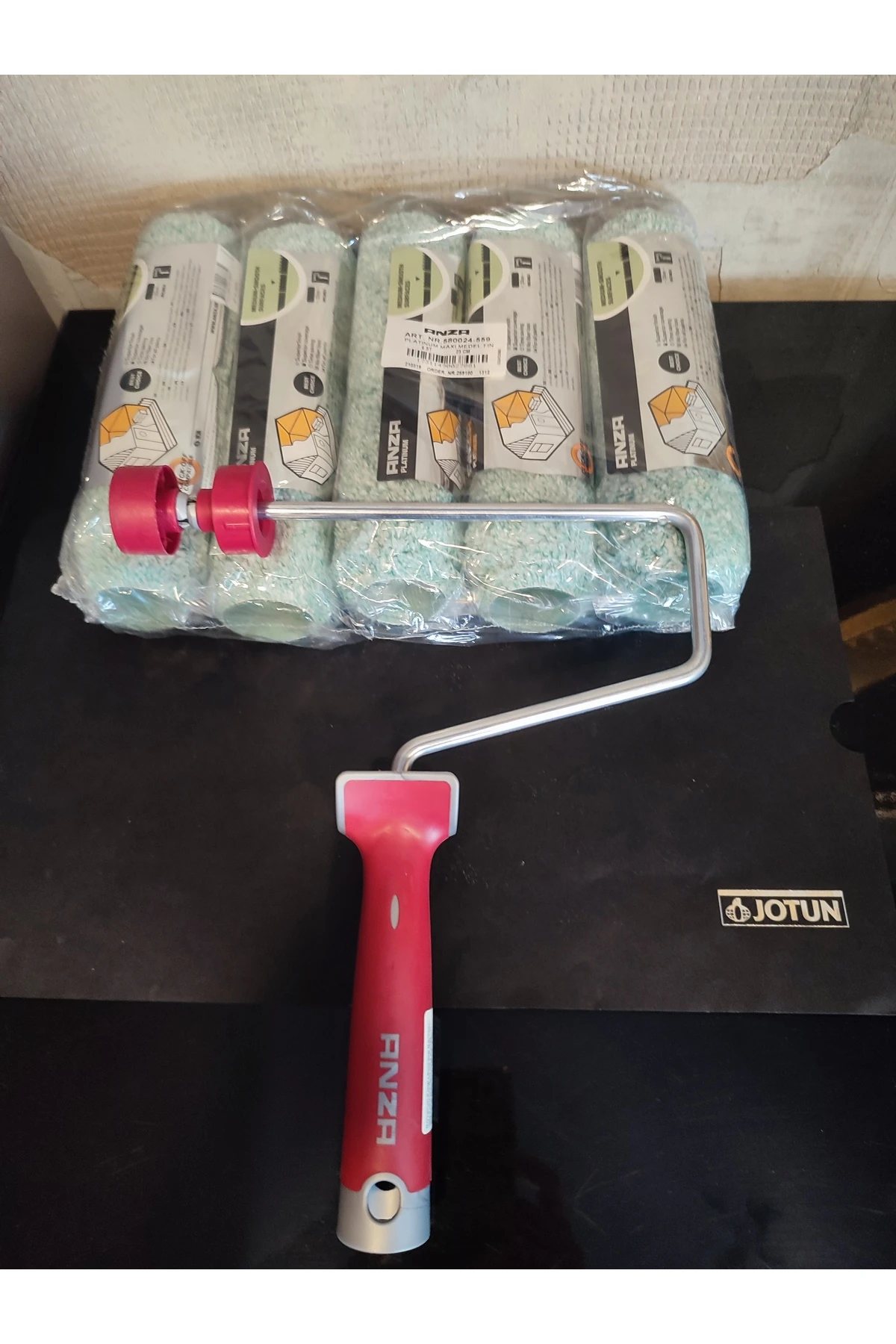 Anza Yeşil 23 cm Rulo 5 ad ve Rulo Sapı