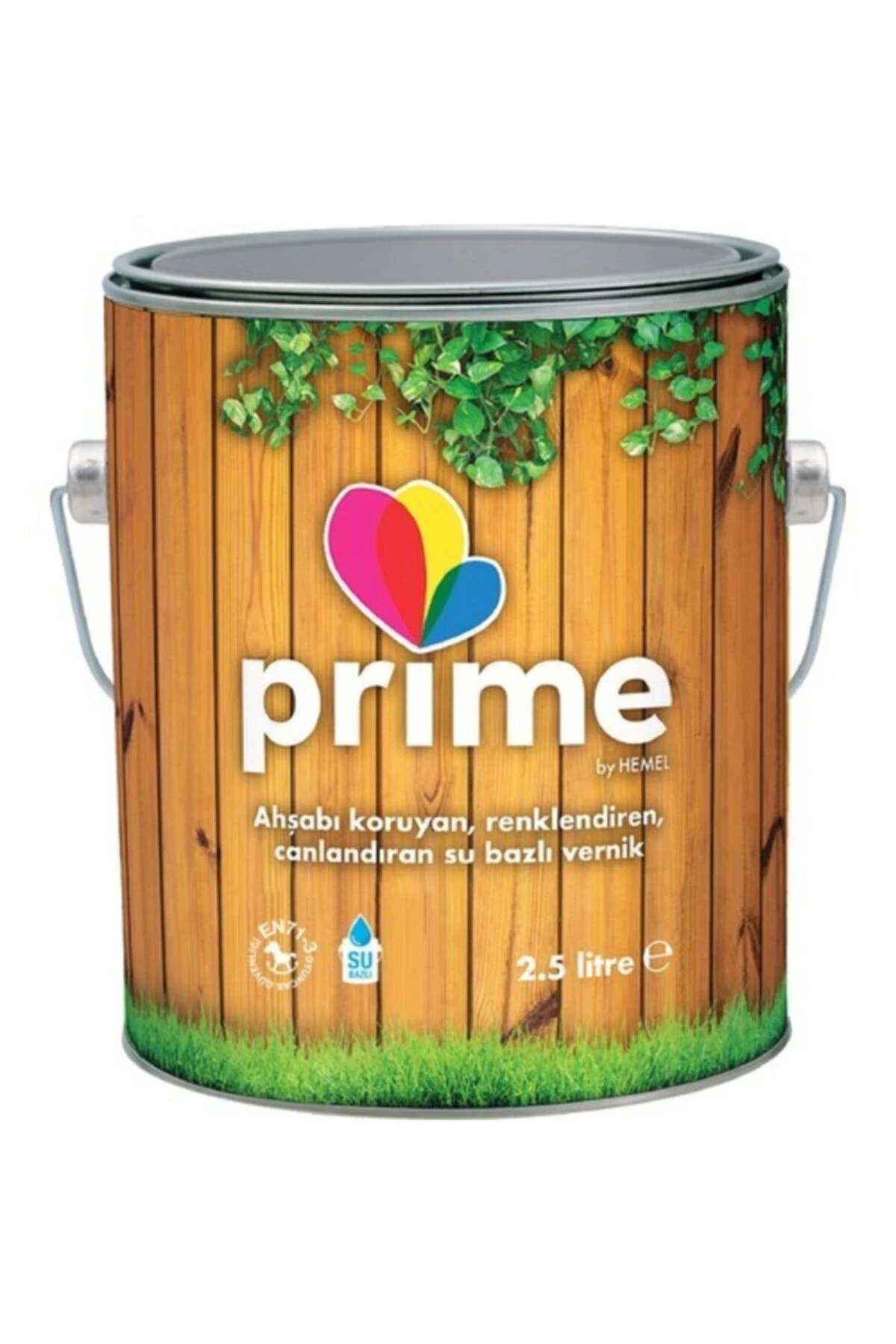 Prime Su Bazlı Koruyucu Vernik 2.5 Lt Ceviz Rengi