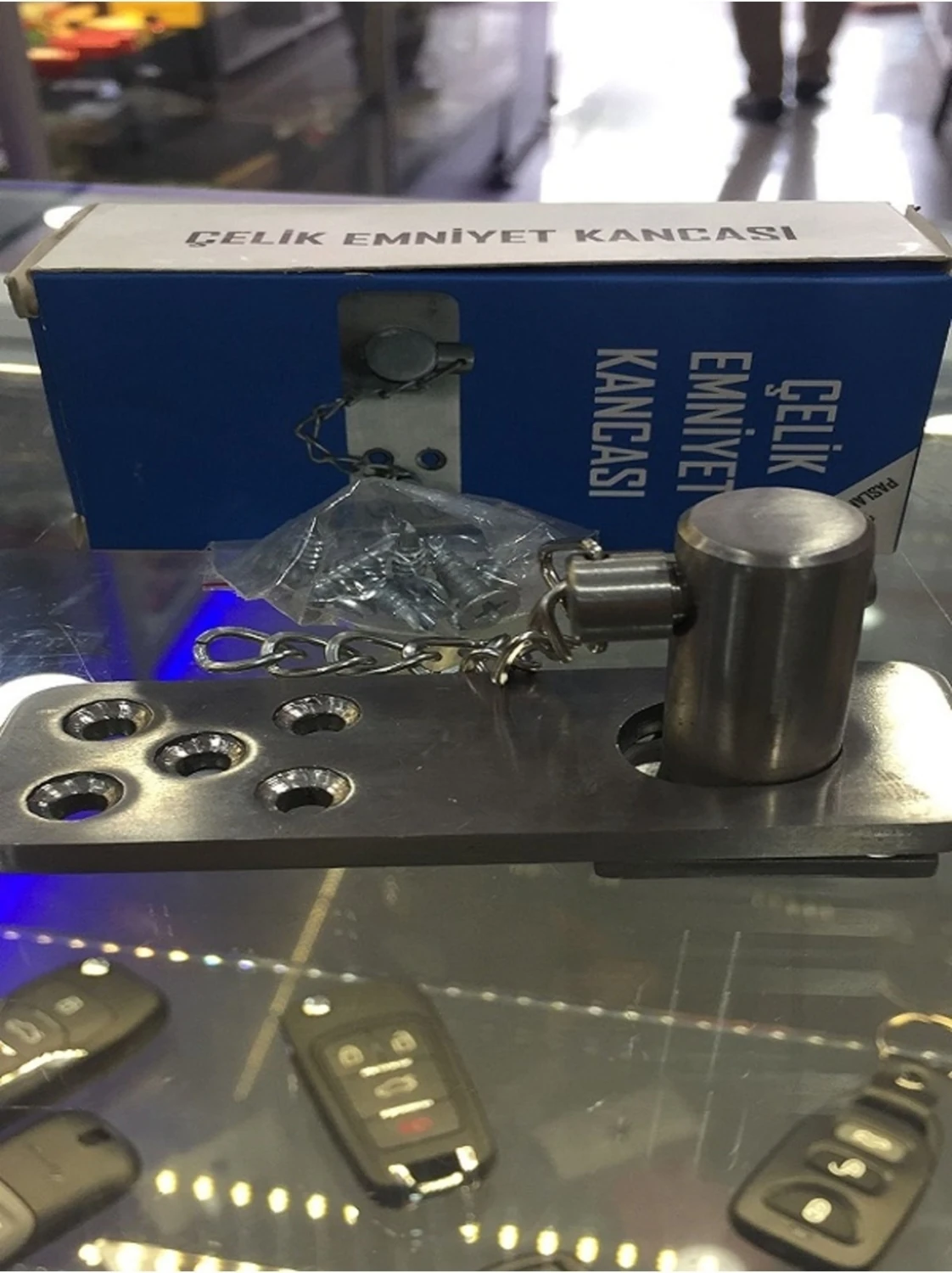 Çelik Pimli Emniyet Kancası