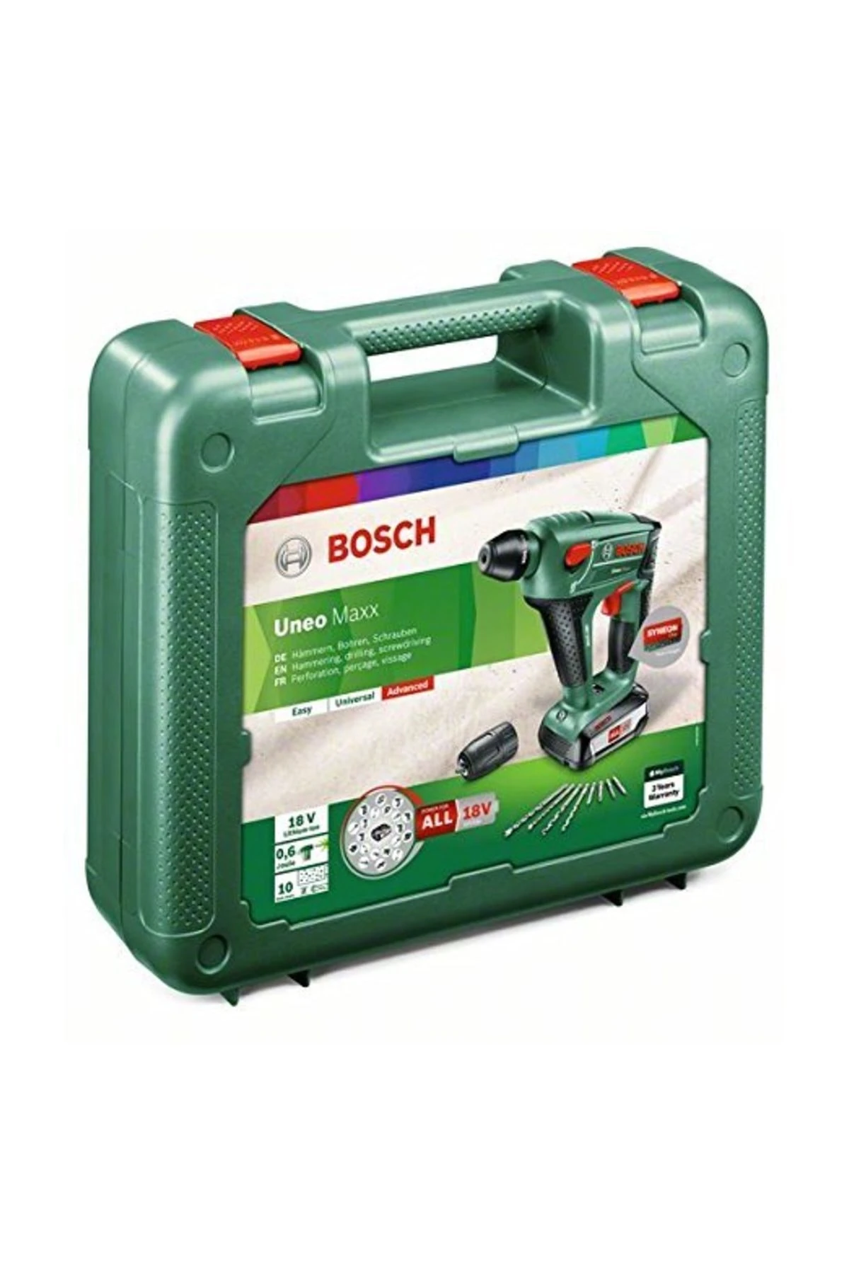 Uneo Maxx 18V Akülü Kırıcı Delici (2,5 Ah Tek Akü) (2017) - 060395230F