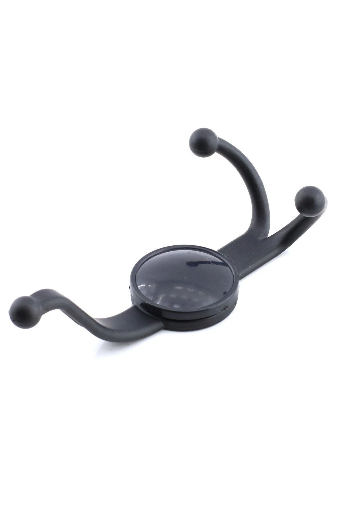 Boncuk Portmanto Askı Vestiyer Duvar Dolap Elbise Askısı Siyah Metal Mobilya Kapı Askılığı Askılık