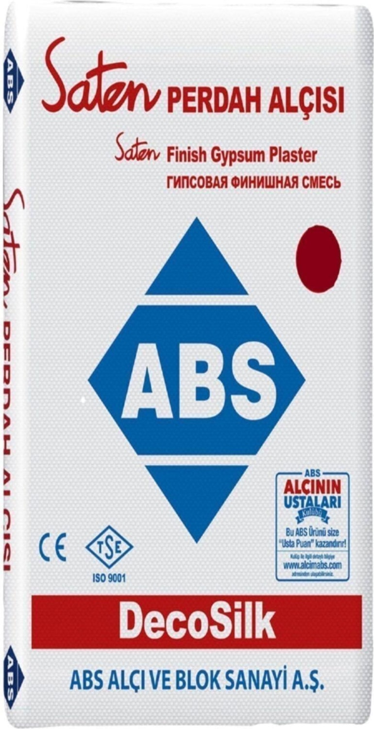 Saten Alçı Perdah Alçısı Tadilat Tamir Alçısı 10 kg