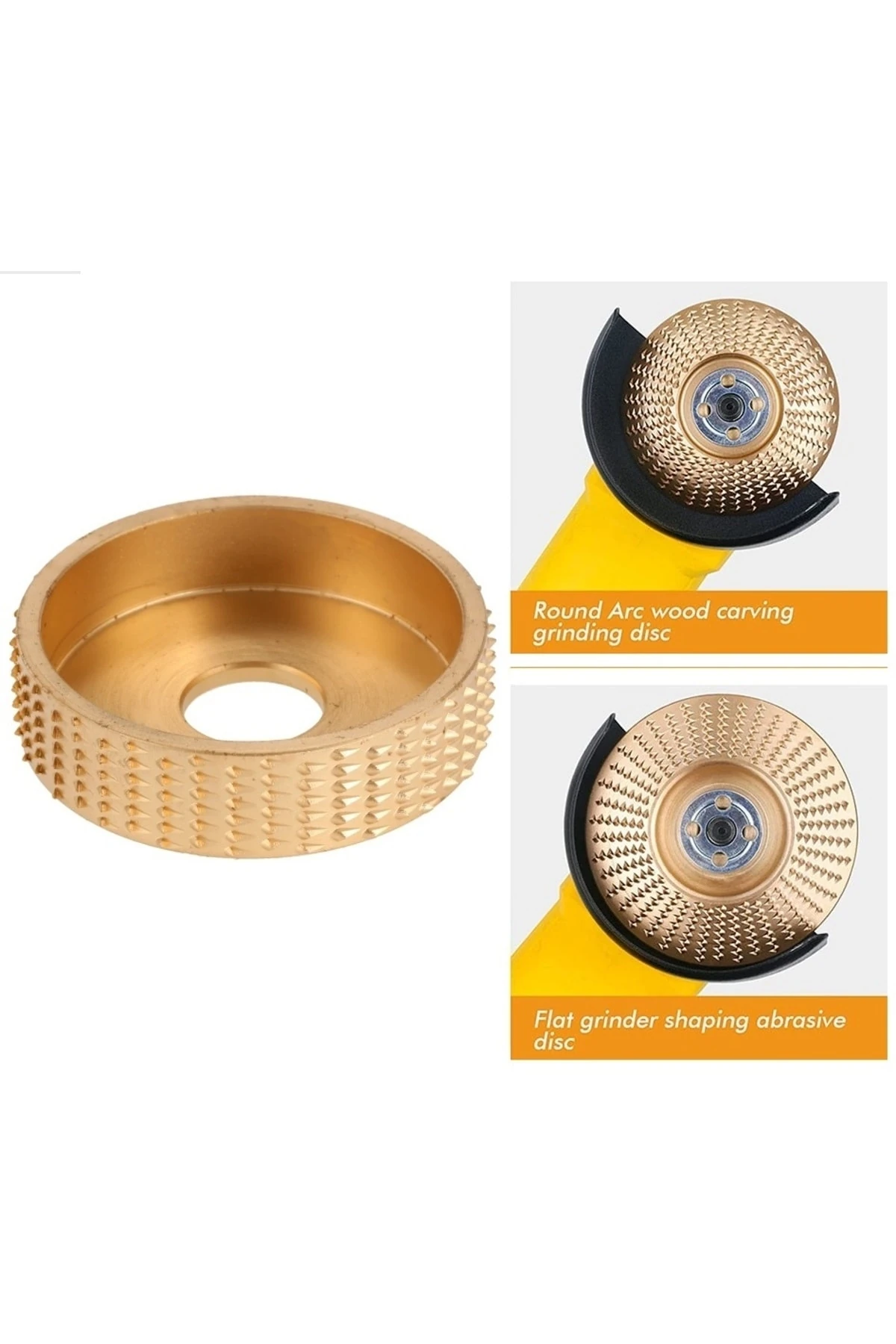 Ahşap Törpü diski avuç taşlama uyumlu törpüleme aşındırma raspalama disk açılı düz oval 3 adet