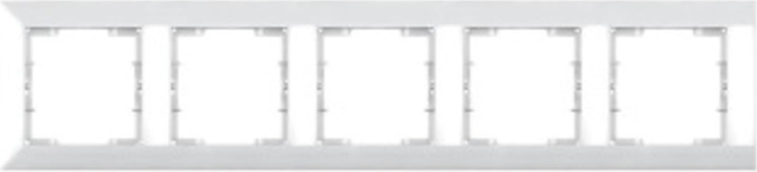 Candela Beyaz 5li Yatay Çerçeve