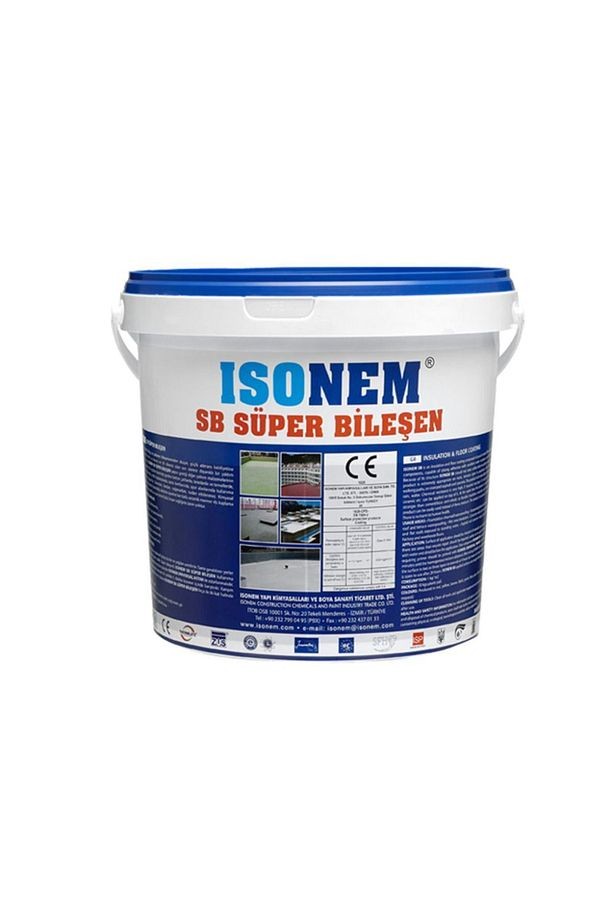 Sb Süper Bileşen - Özel Mineral Dolgulu Su Yalıtım Malzemesi - Gri - 18 Kg