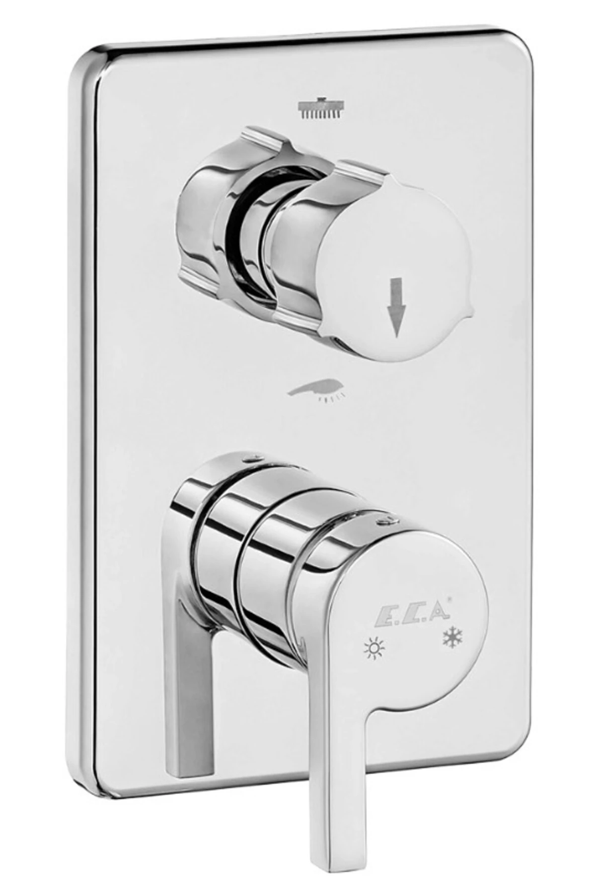 İcon Ankastre Banyo Bataryası Sıva Üstü 2 Yollu 102167231H-KDE