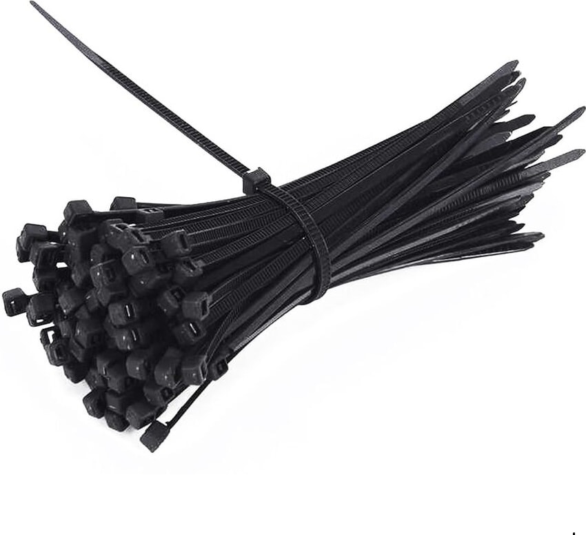 Kablo Bağı Siyah 2.5X200 mm 100 Adet