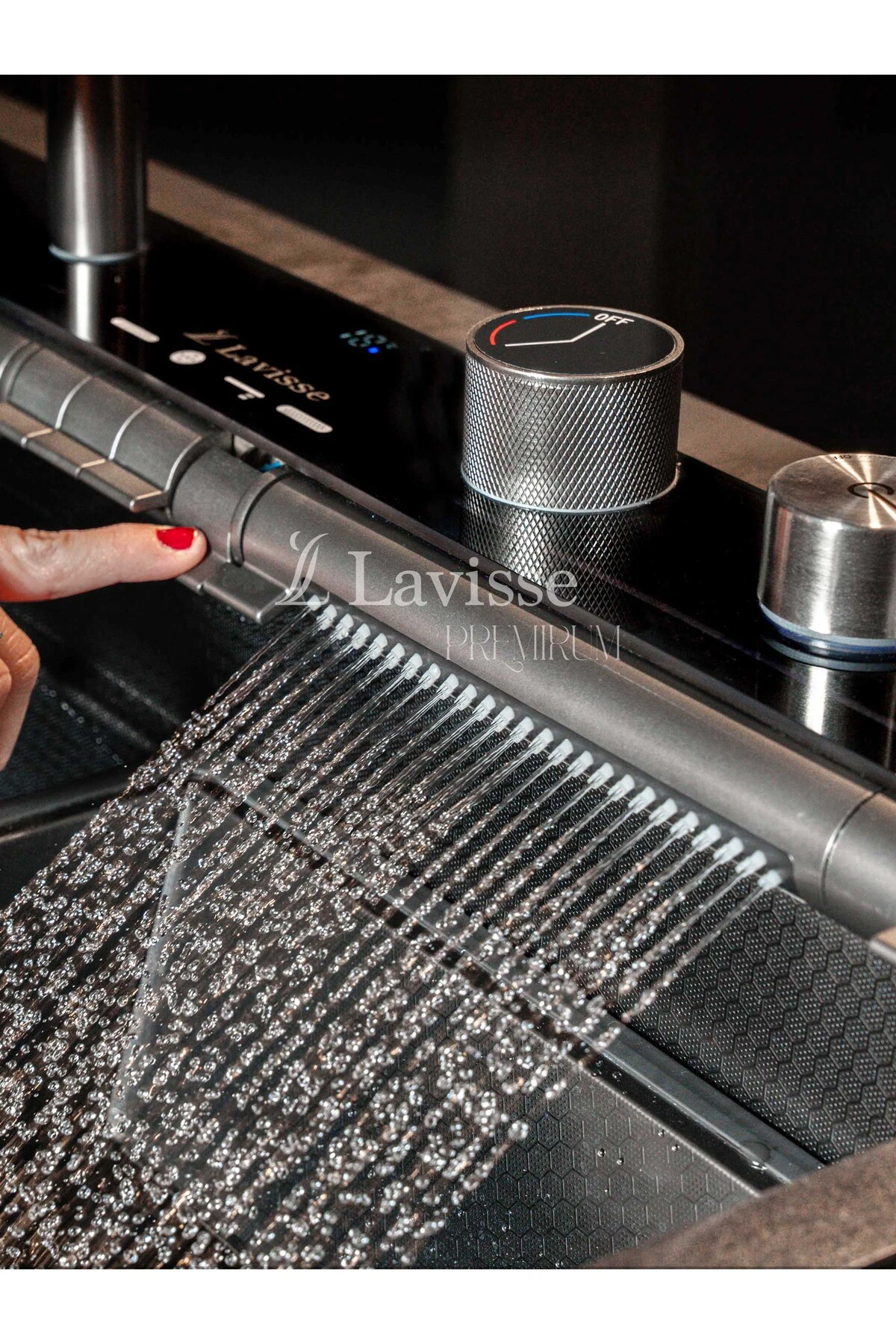 Premıum Akıllı Eviye, Mutfak Eviyesi, Honeycomp Piyano Tuşlu Paslanmaz, Çizilmez Evye