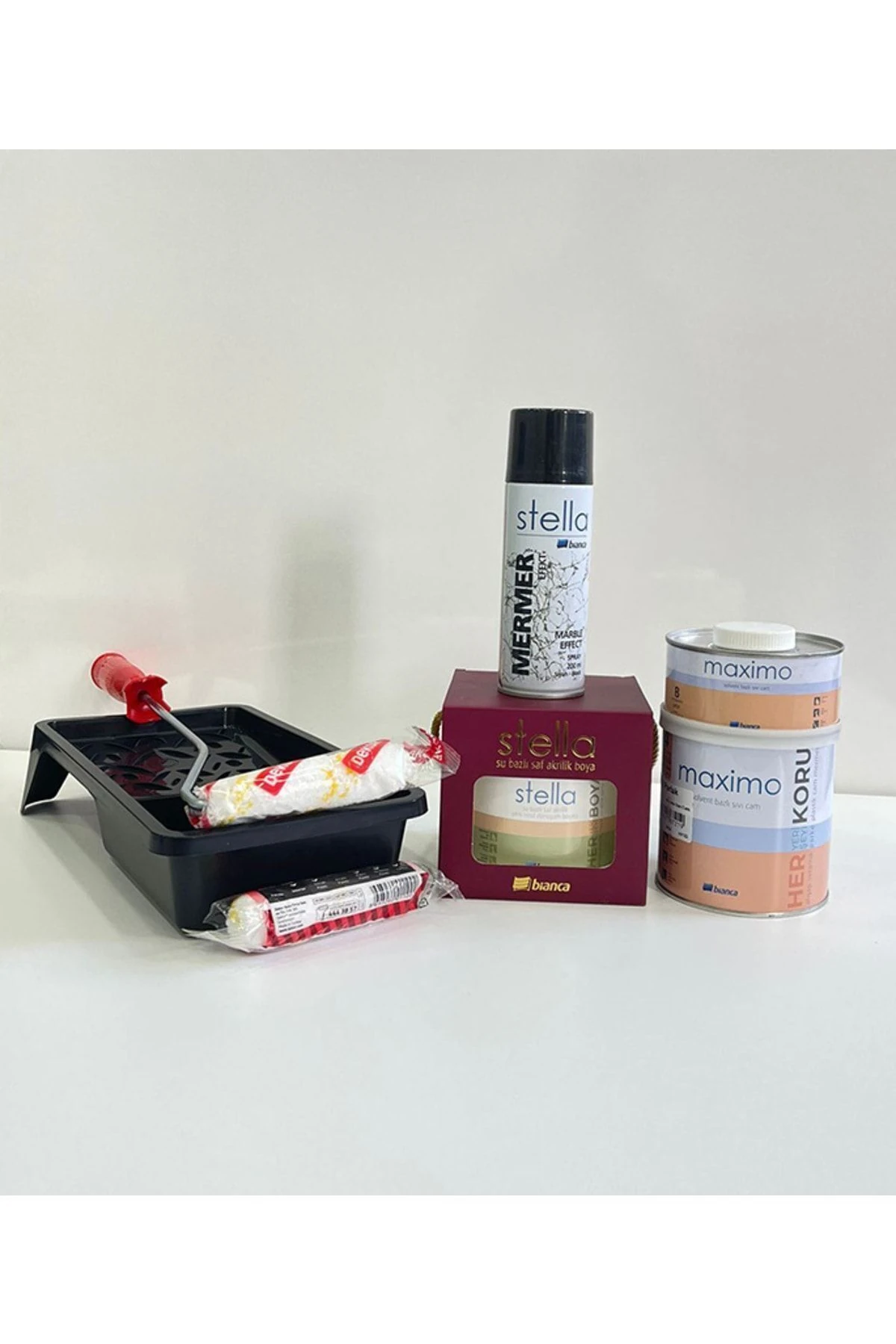 Stella Akrilik Boya Tezgah Boyama Seti