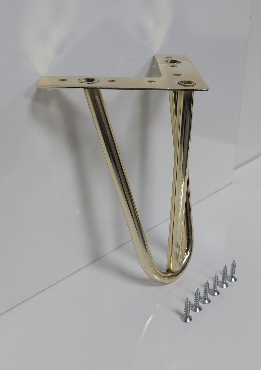 Mil Model 15 cm Gold Metal Mobilya Ayağı